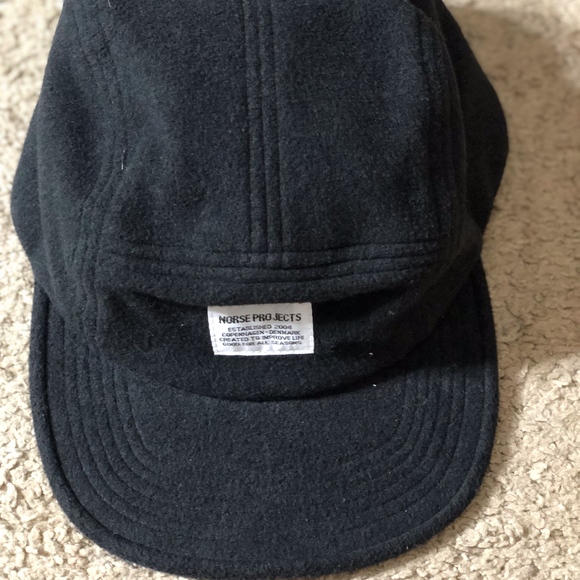 norse projects 5 panel cap